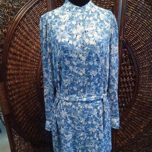 Delightfully floral shirt dress, Ralph Lauren, size 10